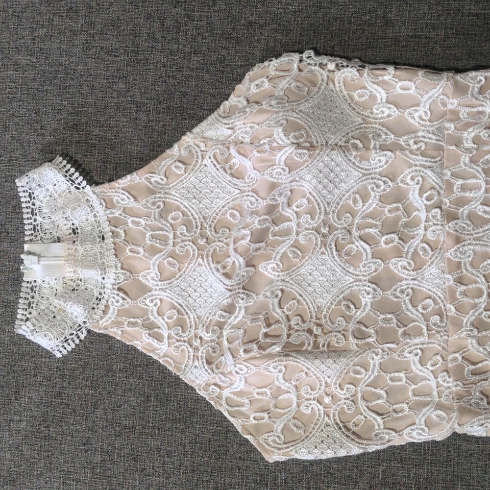 🤍 lace bridal party wedding rehearsal shower bachelorette dress